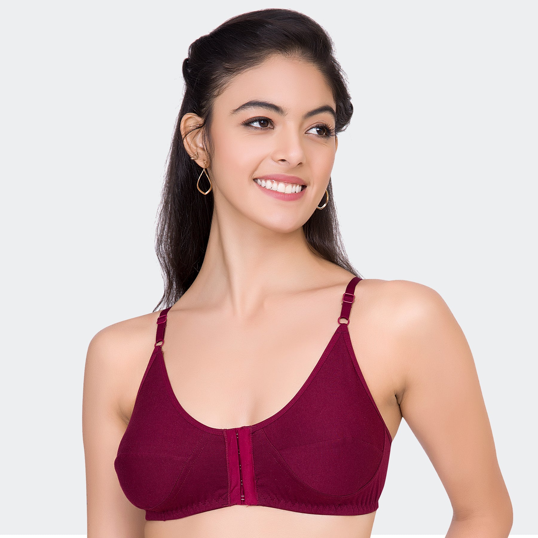 Buy Prithvi INNER WEARS Women Cotton Blend Non-Wired Maternity Bra  (B-020_Lotus_80CM_Lotus_80) at