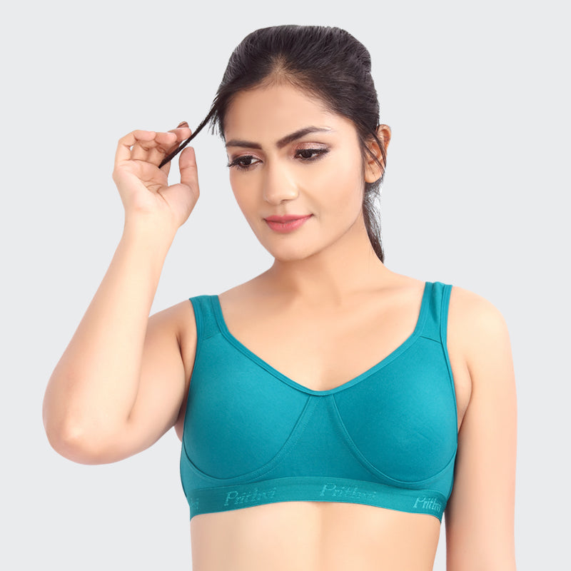 Prithvi Lucky Bra (Color May Vary) - Pack of 3 –